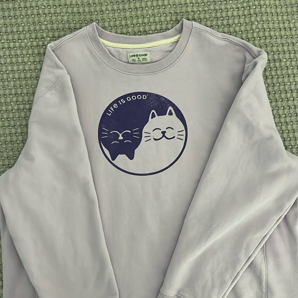 Life Is Good Crewneck